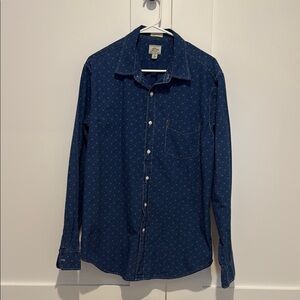 Men's Blue Denim Shirt